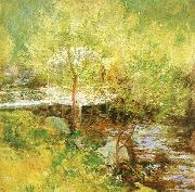 John Henry Twatchman The White Bridge oil painting